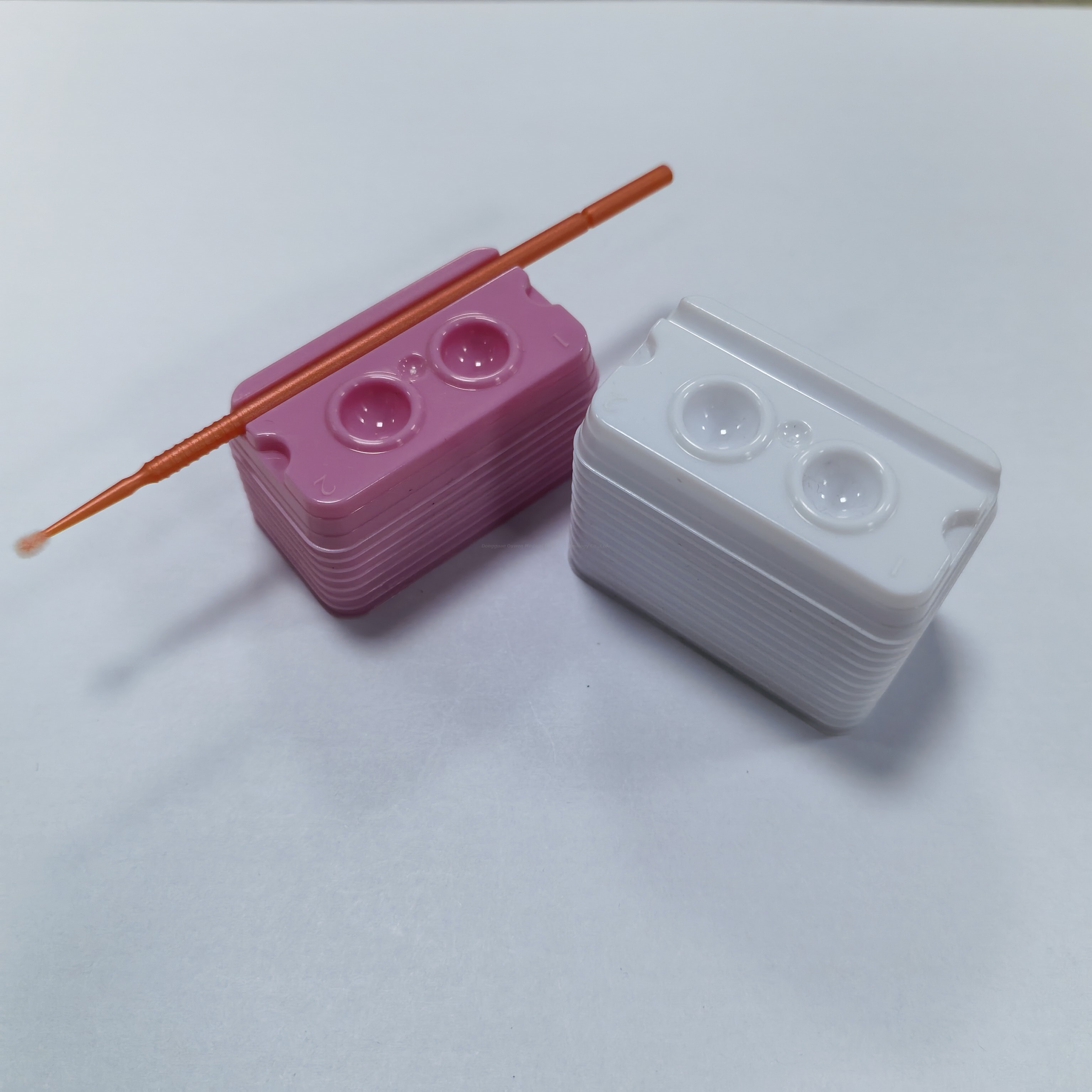 Ideal para clareamento de dentes, odontologia cosmética, trabalho de colagem, prato de mistura descartável de Dappen