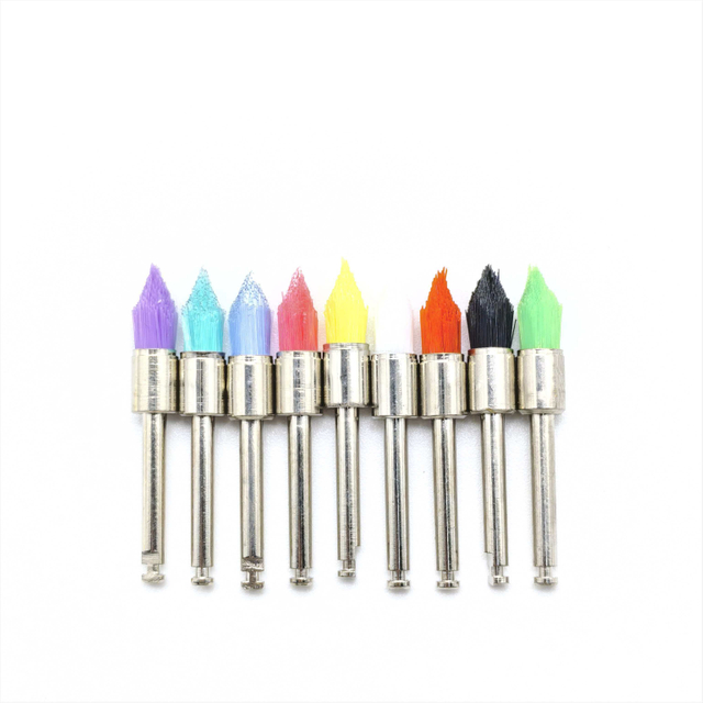 Ouwen Multi-Color Opcional 100PCS/Caixa Codificado por Cores Prático Tipo Trava Pincel Cônico