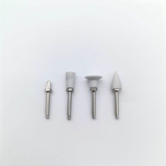 Conjunto de polimento odontológico de ajuste universal, resistente ao desgaste, pacote a granel, kit de polimento composto de silicone
