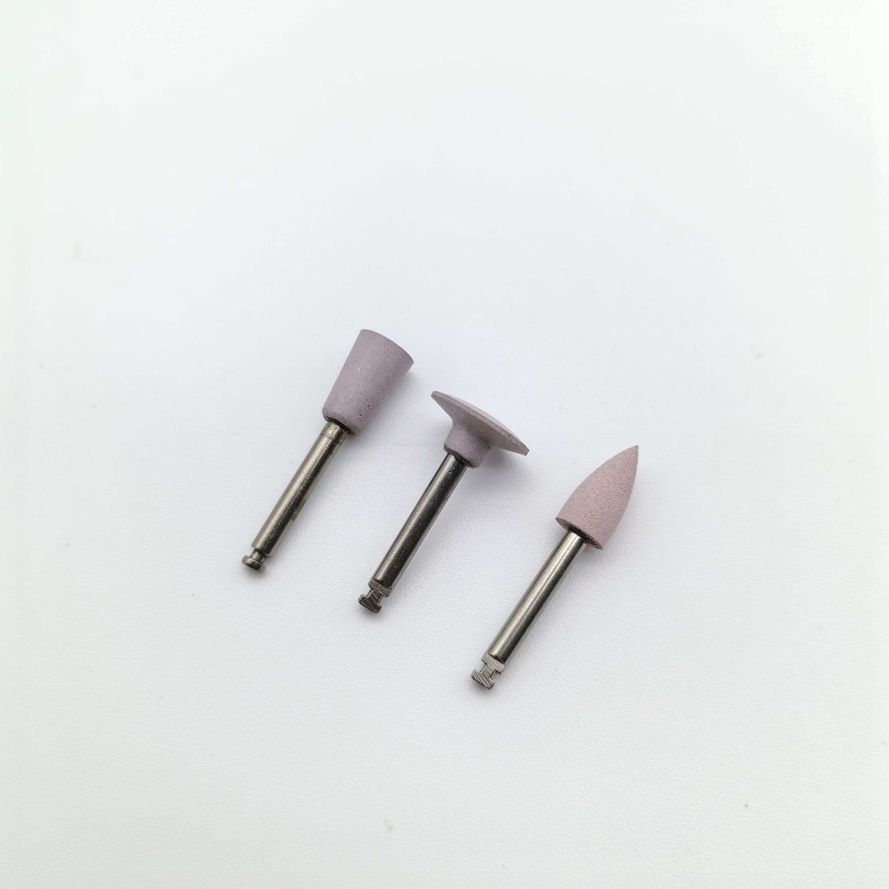 Ouwen nova atualização de silicone de alta elasticidade clínica dentária essencial cabeça de moagem de silicone