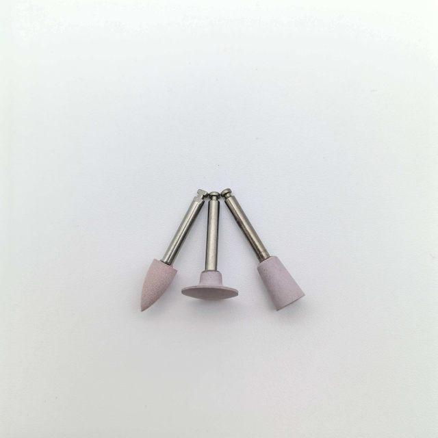 Ouwen nova atualização de silicone de alta elasticidade clínica dentária essencial cabeça de moagem de silicone