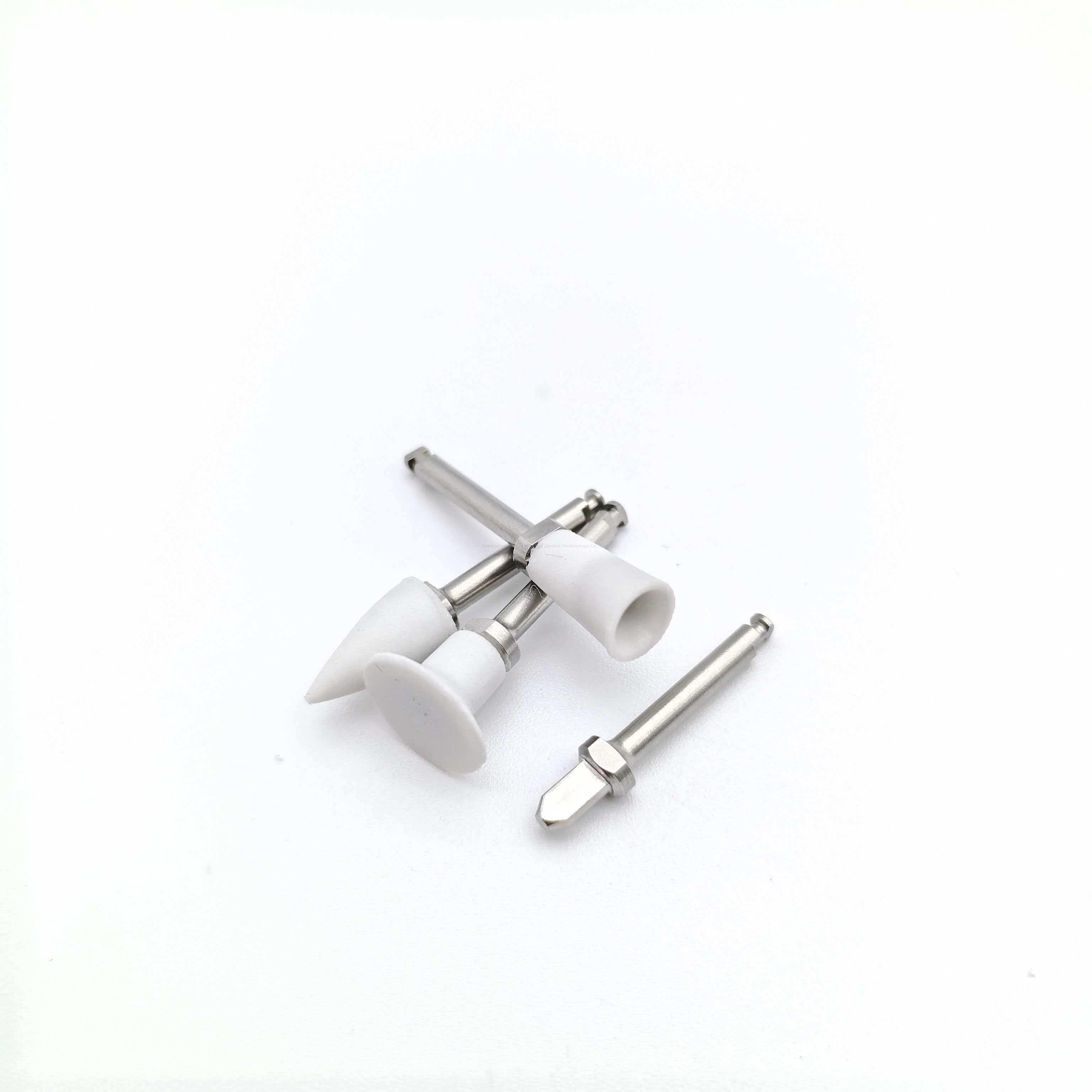 Conjunto de polimento odontológico de ajuste universal, resistente ao desgaste, pacote a granel, kit de polimento composto de silicone