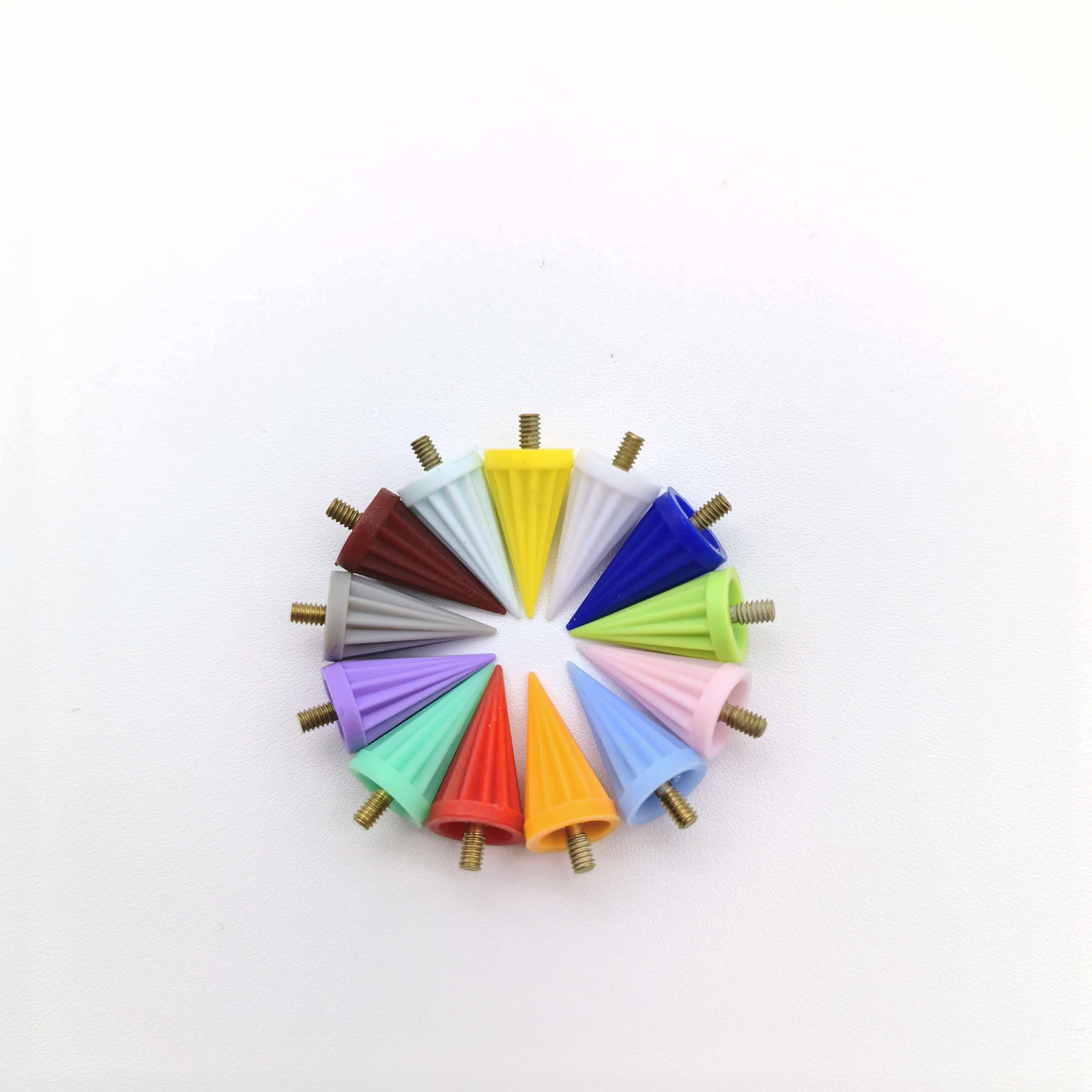 Tipo acessório de lustro copo de lustro afilado da linha da odontoterapia da categoria larga da clínica da aplicação