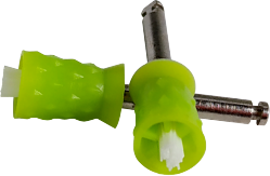 Copo de polimento de uso duplo consumível roxo com alça de metal