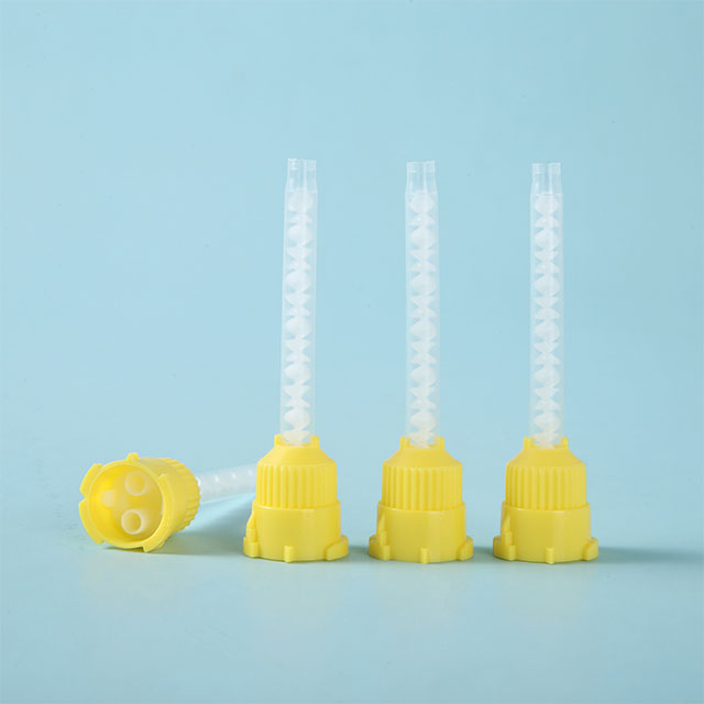 Dicas de mistura convenientes de plástico para uso dentário