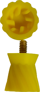 Tipo de parafuso Copo Profy descartável para dentaduras