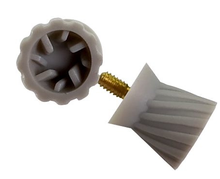 Tipo de parafuso Copo Profy descartável para dentaduras