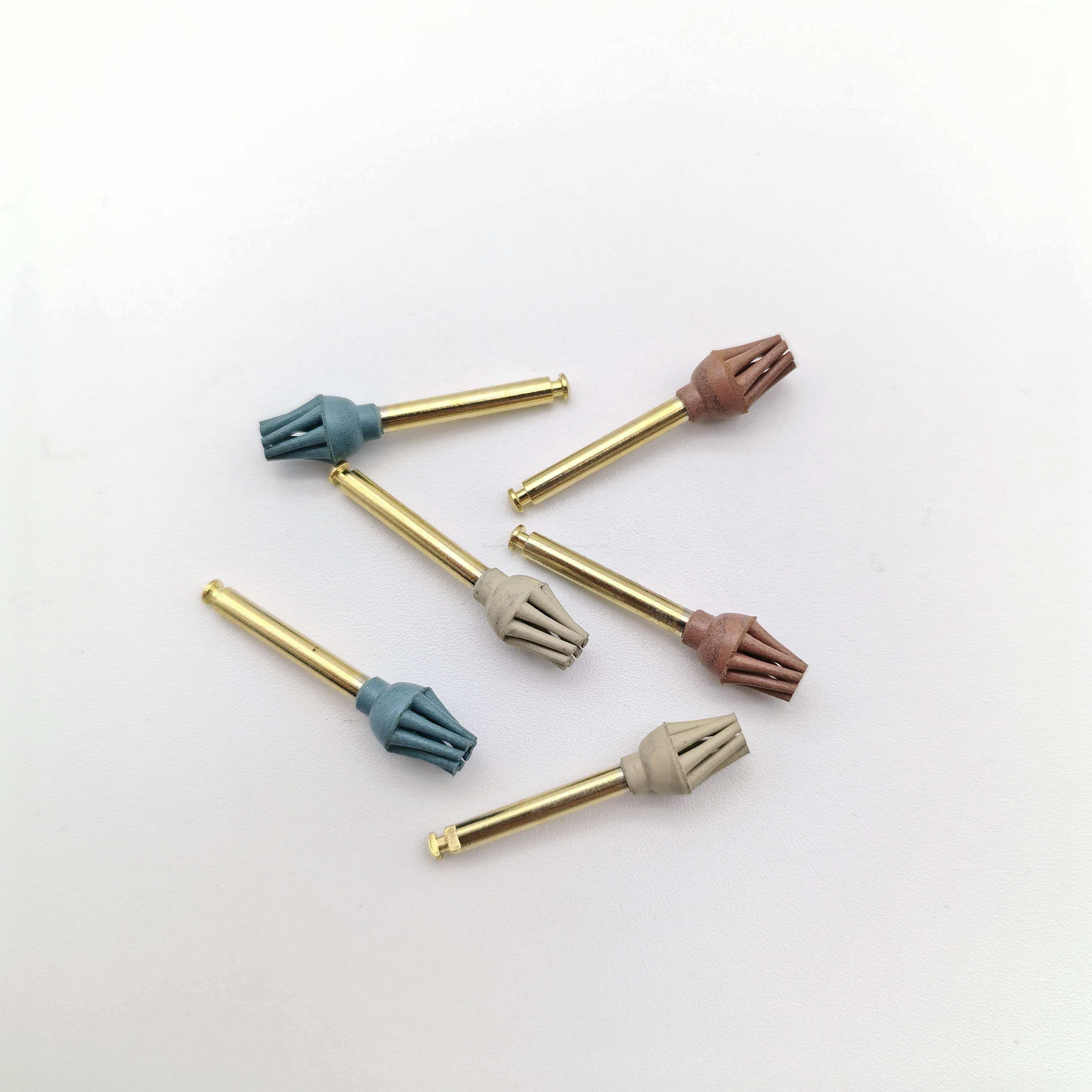 Roda de polvo para polimento de dentes dentários com logotipo personalizado gravado direto da fábrica direto da fábrica