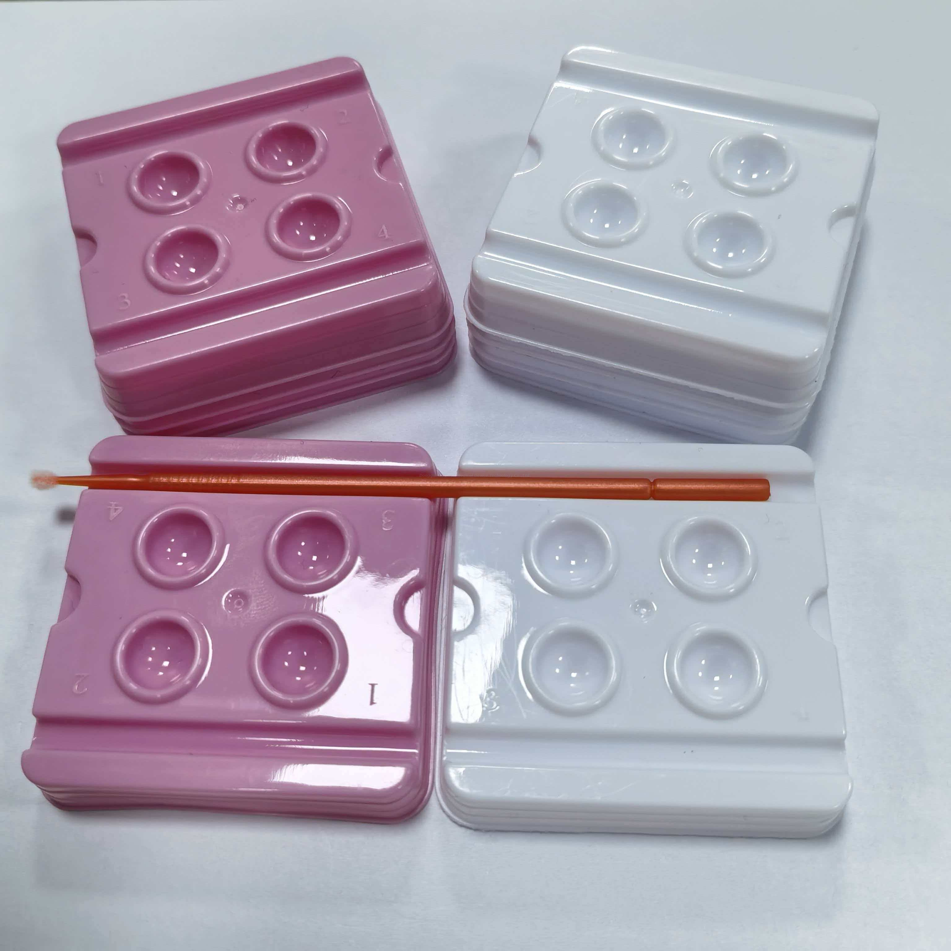 Recipiente de mistura multifuncional eficiente Ouwen para prato de mistura Dappen descartável clínico