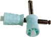 Copo de polimento de uso duplo consumível roxo com alça de metal